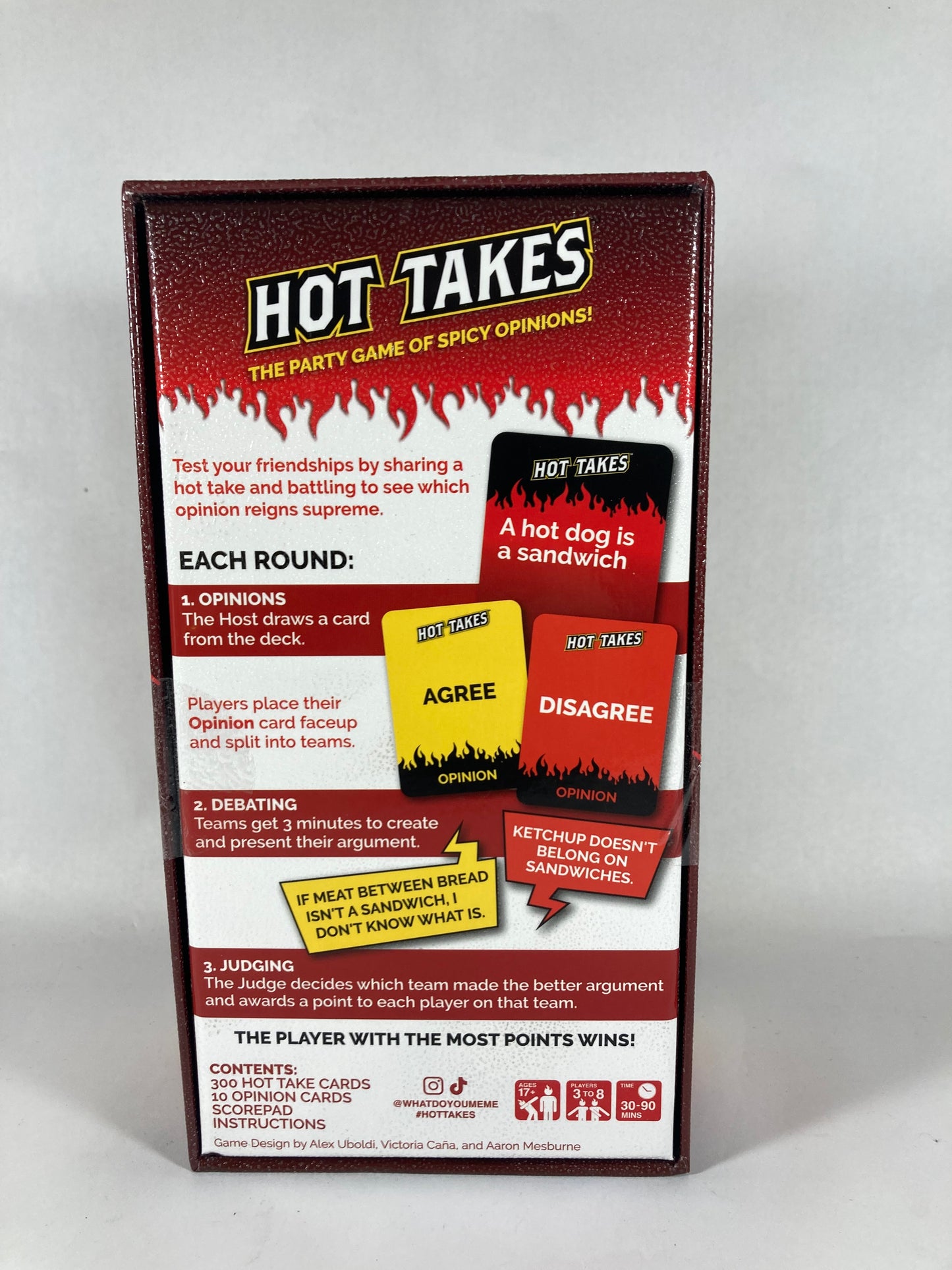 Hot Takes - The Party Game of Spicy Opinions!