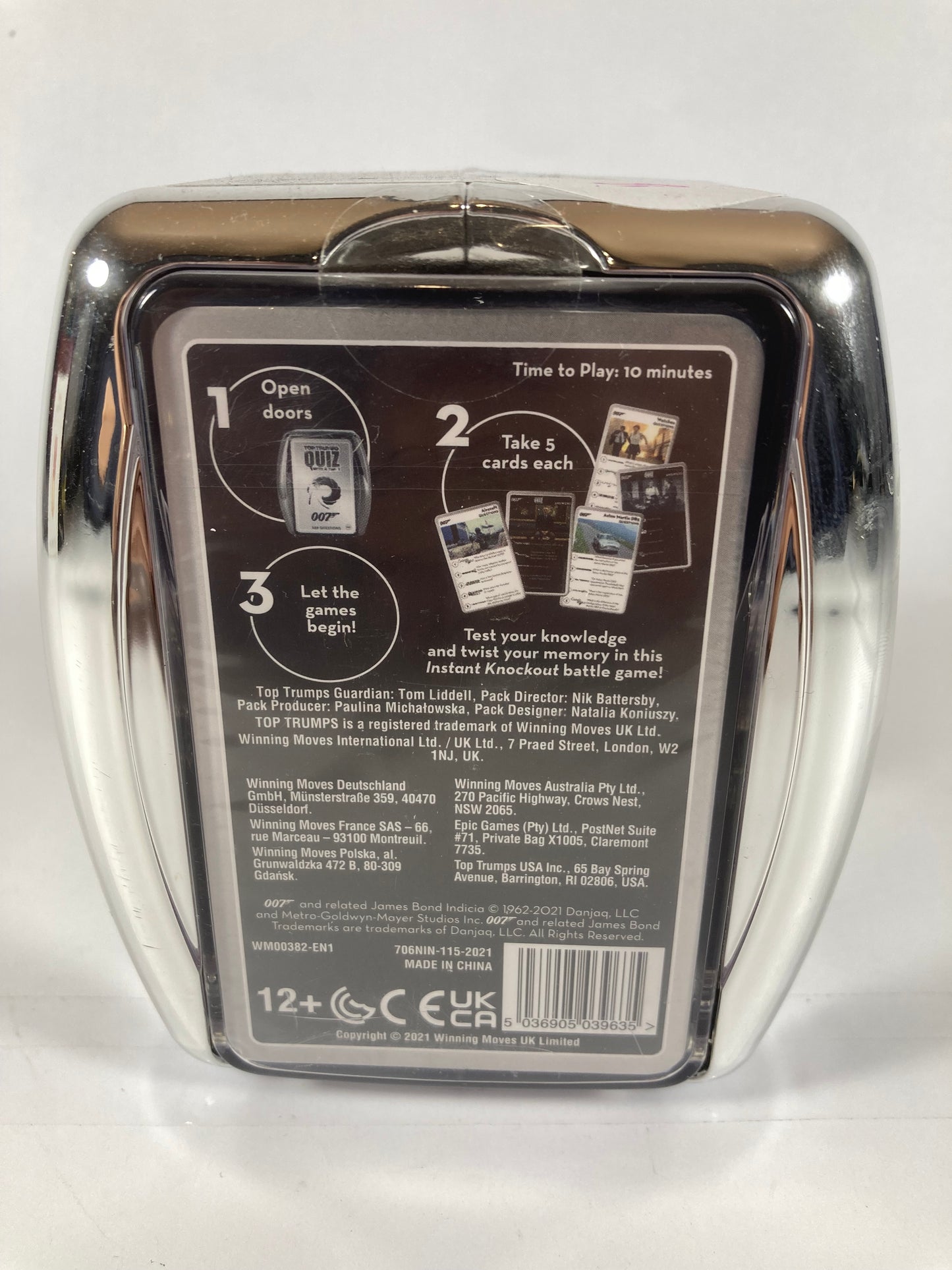 Top Trumps Quiz - 007 Edition