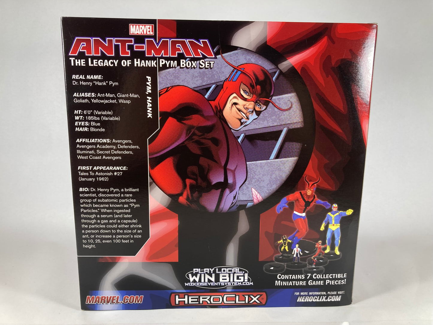Marvel Hero ClixAnt-Man The Legacy of Hank Pym Box Set