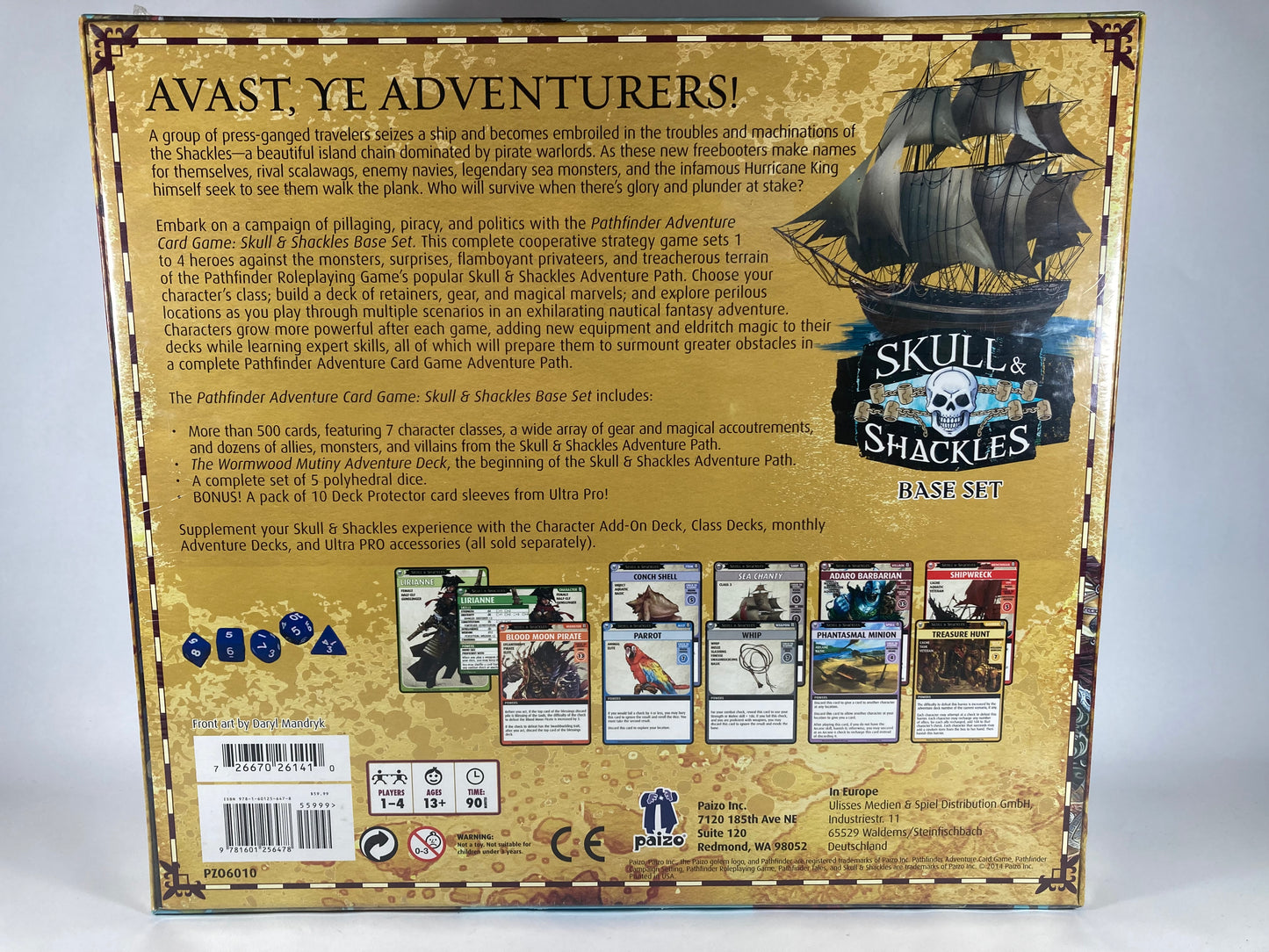 Pathfinders Adventure Card Game - Skull & Shackles Base Set